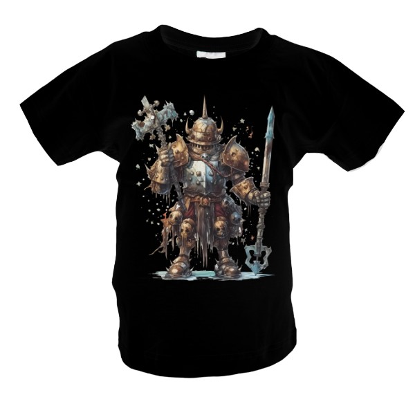 Tričko s potiskem Steampunk rytíř